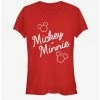 Flash Sale 😍 Disney Mickey Mouse And Minnie Mouse Signed Together 👧 Girls T-Shirt 👏
