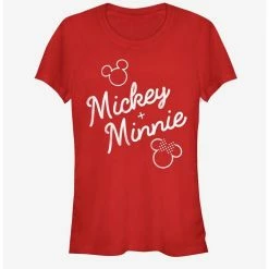 Flash Sale 😍 Disney Mickey Mouse And Minnie Mouse Signed Together 👧 Girls T-Shirt 👏