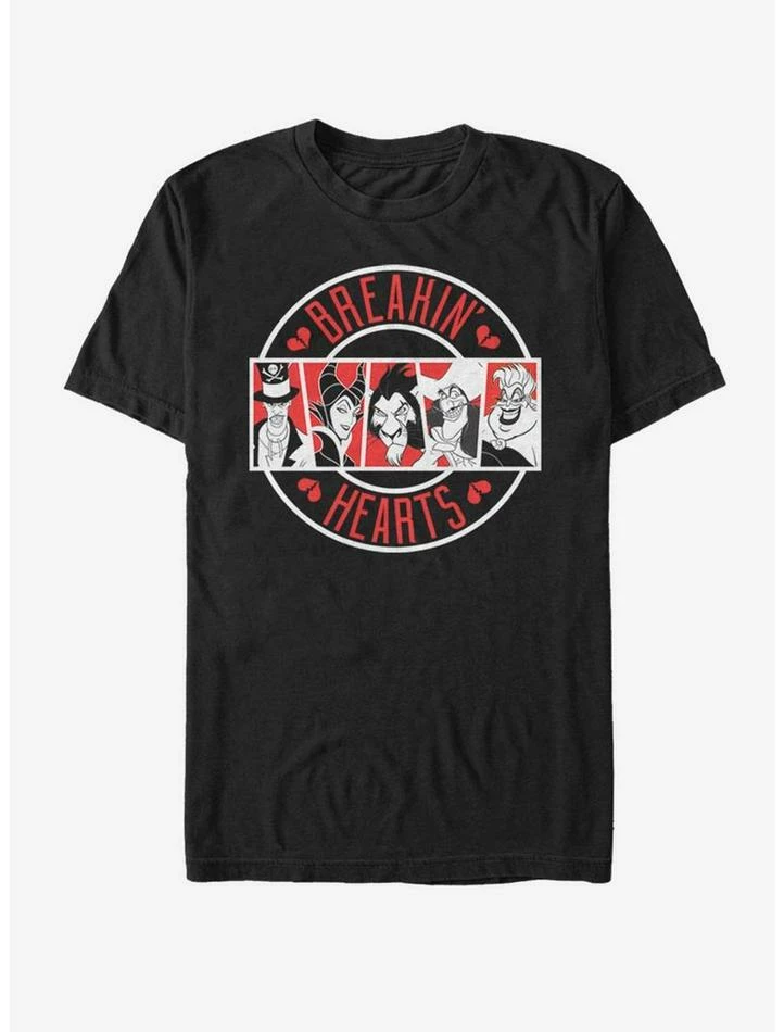 Promo ๐งจ Disney Villains Breakin Hearts T-Shirt ๐ฅฐ