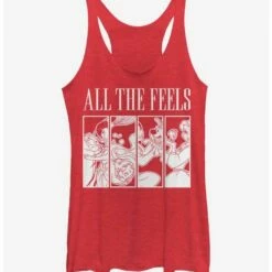 Buy 😀 Disney Princess All The Feels 👧 Girls Tank 😉