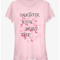 Cheap 🔥 Disney Mulan Loyal And Brave 👧 Girls T-Shirt 🧨
