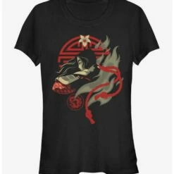 Hot Sale 🥰 Disney Mulan Fighting Spirit 👧 Girls T-Shirt 🌟