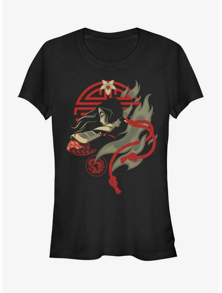 Hot Sale 🥰 Disney Mulan Fighting Spirit 👧 Girls T-Shirt 🌟