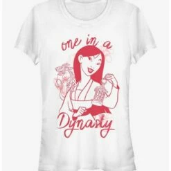 Cheapest 😀 Disney Mulan One In A Dynasty 👧 Girls T-Shirt ⭐