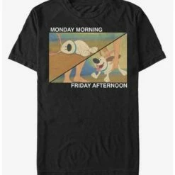 Wholesale ❤️ Disney Mulan Little Brother Monday And Friday T-Shirt 🧨