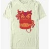 Coupon 👏 Disney Mulan Mushu Red Stone Dragon Head T-Shirt 💯
