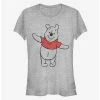 Budget 🤩 Disney Winnie The Pooh Sketch Classic 👧 Girls T-Shirt 👍