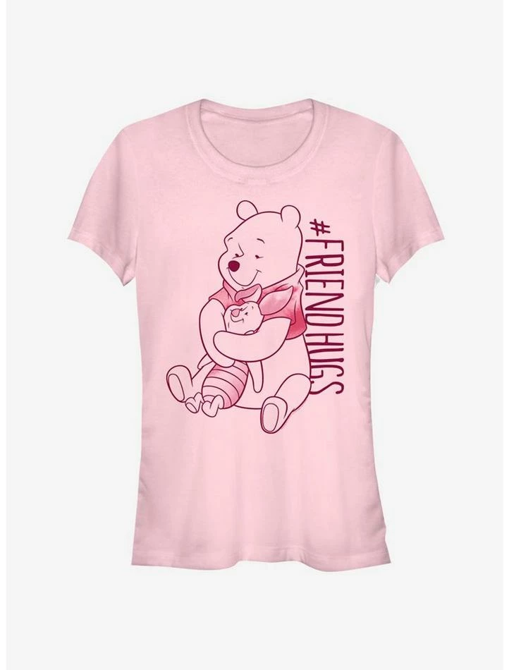 Deals ๐ฅฐ Disney Winnie The Pooh Piglet Pooh Hugs Classic ๐ง Girls T-Shirt ๐คฉ - Image 2