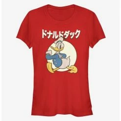 Budget 🧨 Disney Donald Duck Japanese Classic 👧 Girls T-Shirt 🥰