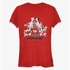 Deals ✔️ Disney 101 Dalmatians The Whole Gang Classic 👧 Girls T-Shirt 🥰