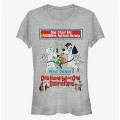 Coupon ⌛ Disney 101 Dalmatians Vintage Poster Classic 👧 Girls T-Shirt 🧨