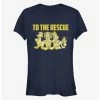 Flash Sale ✔️ Disney Mickey Mouse Minnie Mouse Donald To The Rescue Firefighters Classic 👧 Girls T-Shirt 💯