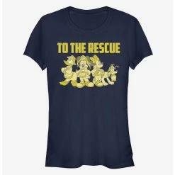 Flash Sale ✔️ Disney Mickey Mouse Minnie Mouse Donald To The Rescue Firefighters Classic 👧 Girls T-Shirt 💯