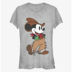 Coupon 😉 Disney Mickey Mouse Cowboy Classic 👧 Girls T-Shirt 😀