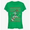 Wholesale ✔️ Disney Goofy Ornament Holiday Sweater Classic 👧 Girls T-Shirt 👏