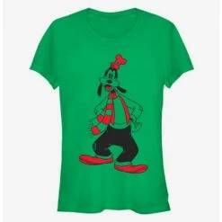 Wholesale 👏 Disney Goofy Holiday Winter Outfit Classic 👧 Girls T-Shirt 💯