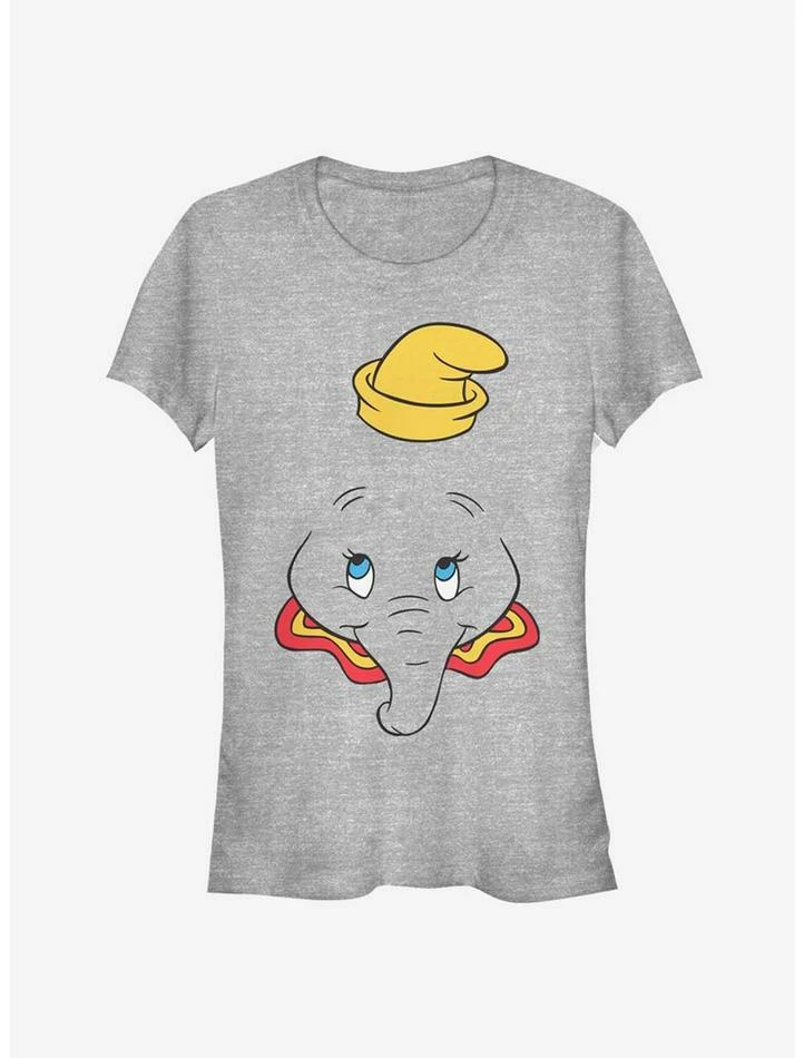 Best reviews of ๐งจ Disney Dumbo Face Classic ๐ง Girls T-Shirt ๐