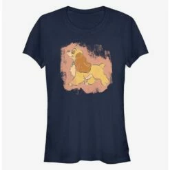 New 🌟 Disney Lady And The Tramp Lady Strut Classic 👧 Girls T-Shirt ⭐