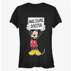 Cheapest 🔥 Disney Mickey Mouse Awesome Doctor Classic 👧 Girls T-Shirt 😍