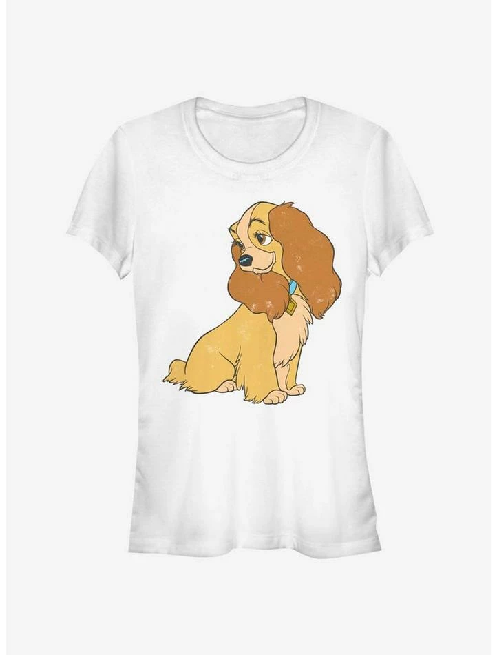 Best Sale ๐งจ Disney Lady And The Tramp Lady Classic ๐ง Girls T-Shirt ๐