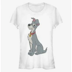 Best Sale 🛒 Disney Lady And The Tramp Tramp Classic 👧 Girls T-Shirt 🛒