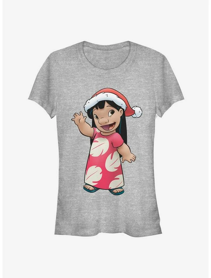 Best deal ๐ Disney Lilo & Stitch ๐ Christmas Lilo ๐ง Girls T-Shirt โค๏ธ