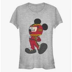 Hot Sale ⭐ Disney Mickey Mouse Racecar Driver Classic 👧 Girls T-Shirt 👏