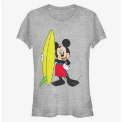 Brand new ❤️ Disney Mickey Mouse Surfer Classic 👧 Girls T-Shirt 🧨
