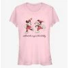 Cheap 🤩 Disney Mickey Mouse Holiday Minnie Mouse Ice Skating Classic 👧 Girls T-Shirt ✔️