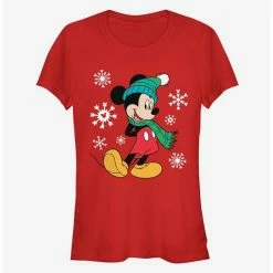 Coupon 😀 Disney Mickey Mouse Holiday Pose Classic 👧 Girls T-Shirt 👏