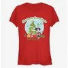 New 😉 Disney Minnie Mouse Holiday Seasons Greetings From Daughter Classic 👧 Girls T-Shirt 🧨