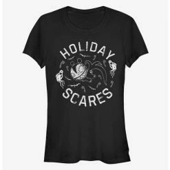 Best Sale 🧨 The Nightmare Before 🎅 Christmas Holiday Scares 👧 Girls T-Shirt 😍