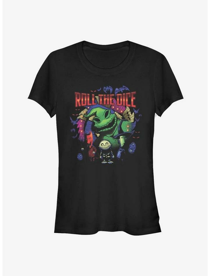 Flash Sale ๐ฅฐ Disney The Nightmare Before ๐ Christmas Oogie Dice Classic ๐ง Girls T-Shirt ๐