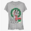 Best reviews of ✔️ Disney Pluto Holiday Wreath Outline Classic 👧 Girls T-Shirt 🌟