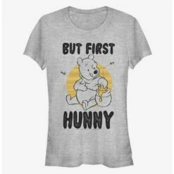 Promo 🔔 Disney Winnie The Pooh First Hunny Classic 👧 Girls T-Shirt 👍