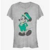 Best Pirce 🔥 Disney Mickey Mouse Leprechaun Mickey 👧 Girls T-Shirt ⭐
