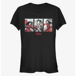 Flash Sale 👍 Disney Mulan Live Action Floral Boxed 👧 Girls T-Shirt 👏