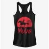 Hot Sale 🎁 Disney Mulan Live Action Sunset 👧 Girls Tank 💯