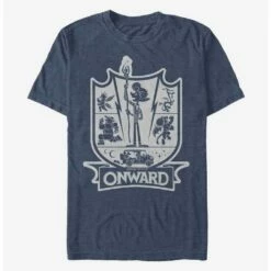 Best Sale ✔️ Disney Pixar Onward Crest T-Shirt T-Shirt 🎁