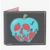 Best Pirce ✔️ Disney Snow White Poisoned Apple Face Bifold Wallet 🔔