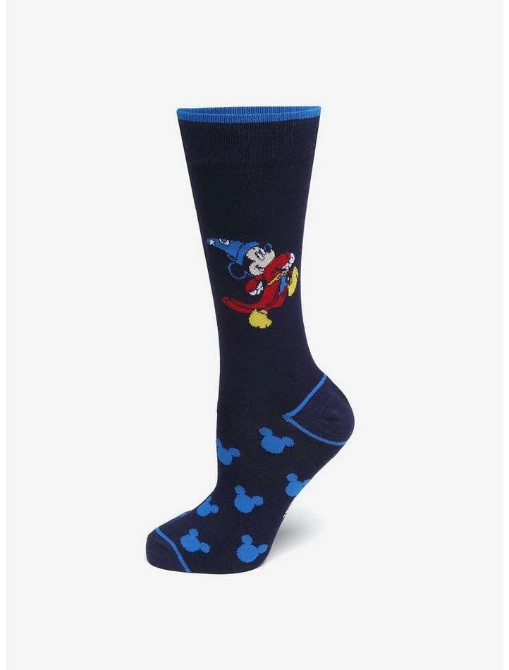 Promo 🛒 Disney Fantasia Mickey Mouse Navy 🧦 Socks 👍