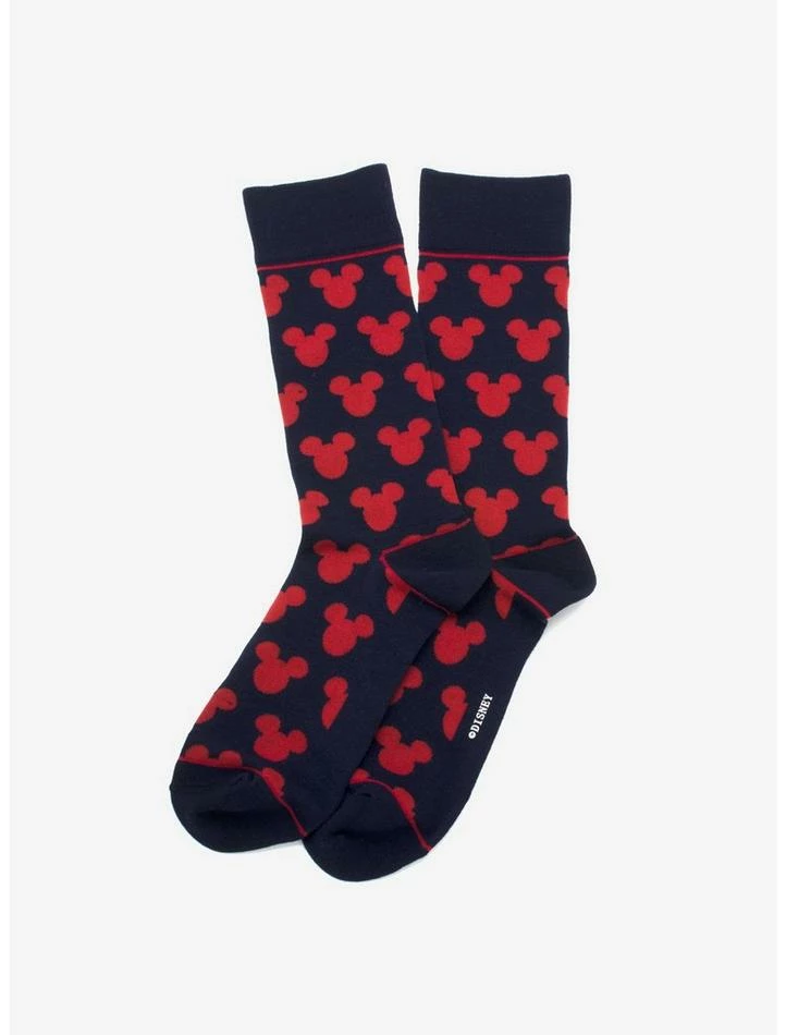 Wholesale โค๏ธ Disney Mickey Mouse Silhouette Blue ๐งฆ Socks ๐งจ - Image 2