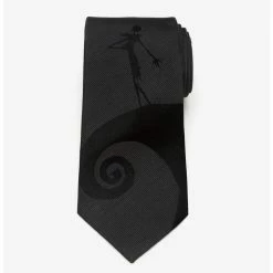 New ๐ The Nightmare Before ๐ Christmas Jack Skellington Black Tie โค๏ธ