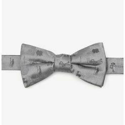 Discount 😍 Disney Pixar Toy Story 4 Characters Gray Bow Tie ✔️