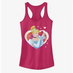 Best reviews of 🥰 Disney Cinderella Classic Cinderella Hearts 👧 Girls Tank 🔥