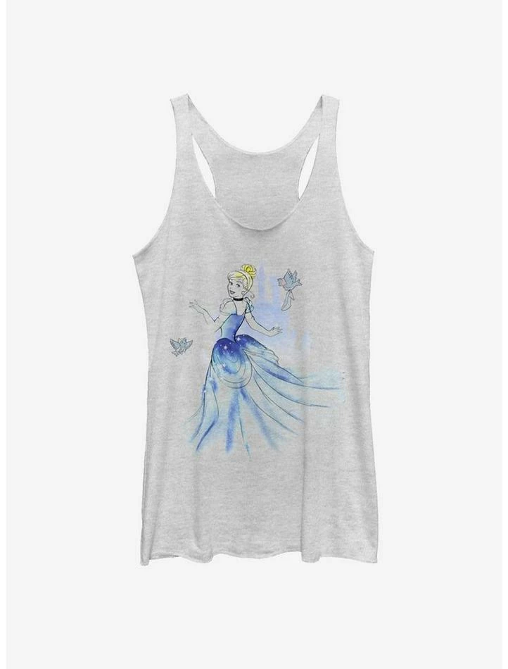 Top 10 😉 Disney Cinderella Classic Cinderella Watercolor 👧 Girls Tank ❤️