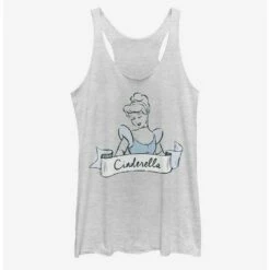 Coupon ⭐ Disney Cinderella Classic Antique Cinderella 👧 Girls Tank 🎉