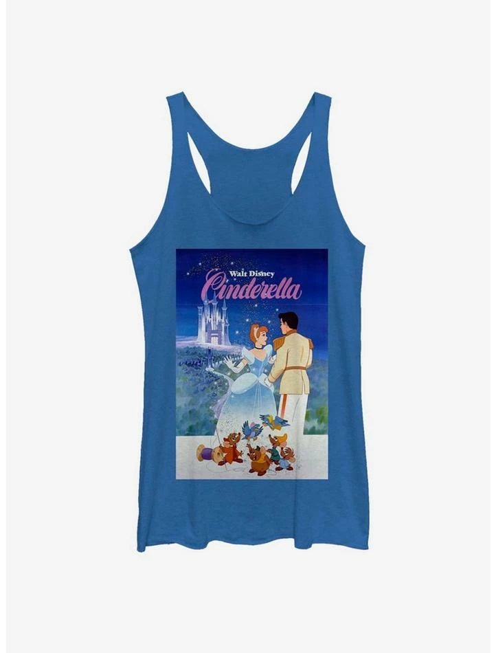 Best Pirce 👍 Disney Cinderella Classic Cinderella Poster 👧 Girls Tank 🛒