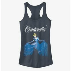 New 🔥 Disney Cinderella Classic Dancing Cinderella 👧 Girls Tank 🥰