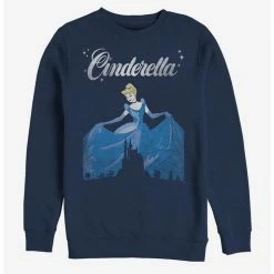 Hot Sale ❤️ Disney Cinderella Classic Dancing Cinderella Crew Sweatshirt 👏